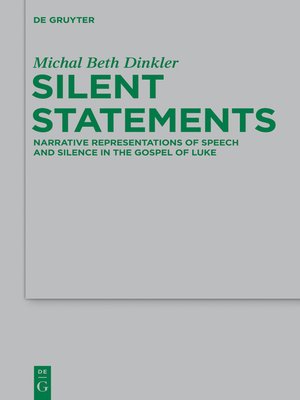 cover image of Silent Statements